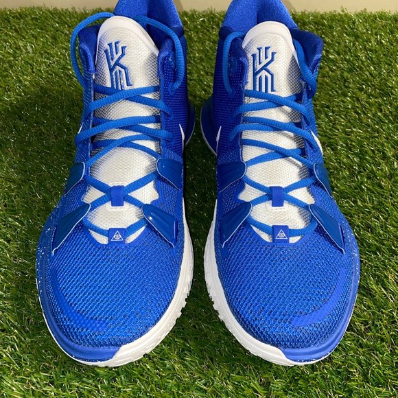 Nike Kyrie 7 TB Promo Game Royal Blue White Basketball Shoes DM5042-401 Sz main image 9